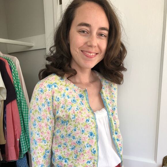 Silx Floral Cardigan, Size S - Picture 1 of 6